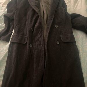 Women's Classic Black Trench Coat